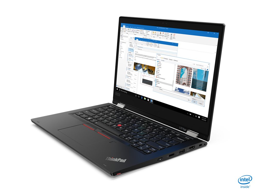 Lenovo ThinkPad L13 Yoga Intel® Core™ i5 i5-10210U Hybrid (2-in-1) 33.8 cm (13.3") Touchscreen Full HD 16 GB DDR4-SDRAM 512 GB SSD Wi-Fi 5 (802.11ac) Windows 10 Pro Black - Image 2