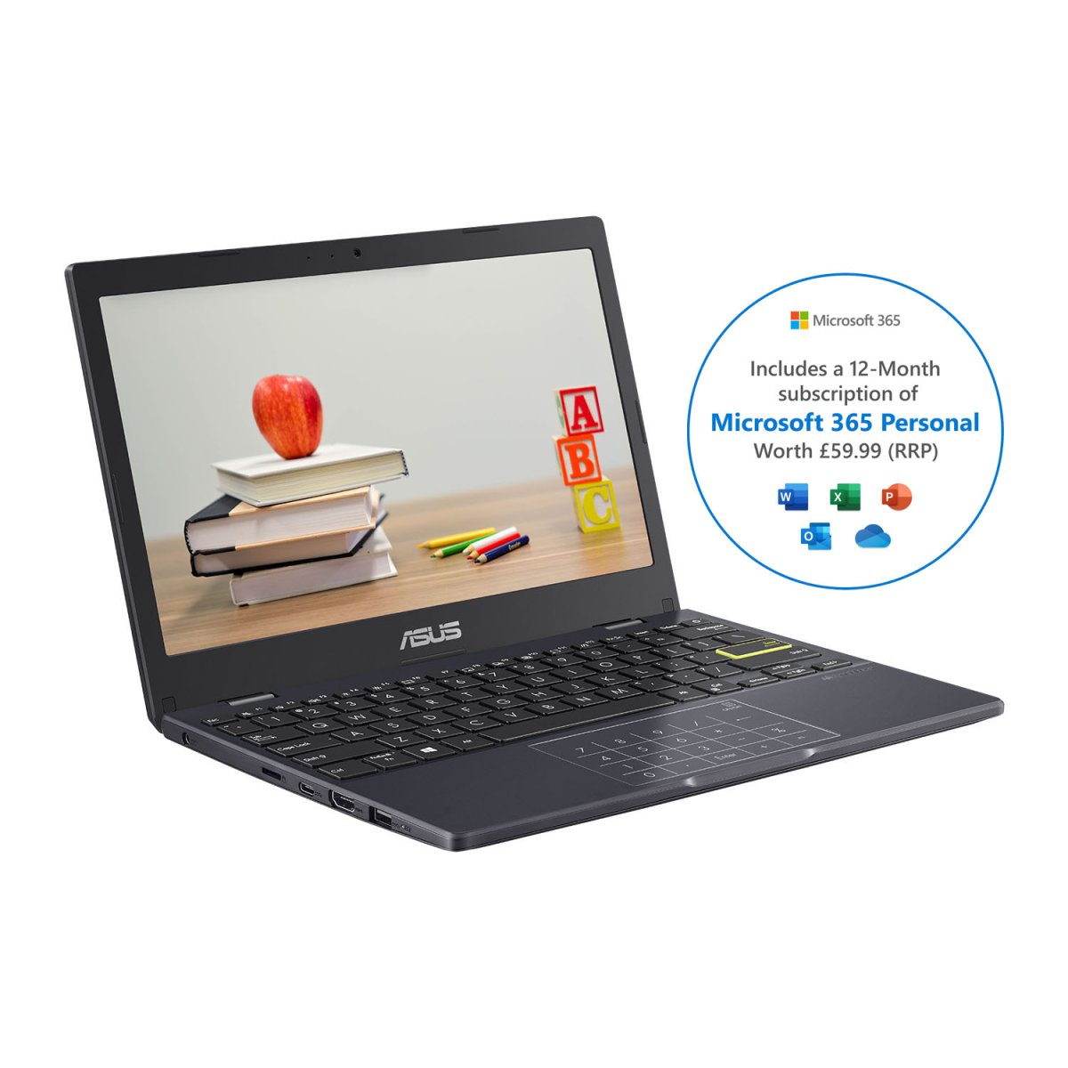 ASUS E210MA-GJ181TS laptop Intel® Celeron® N N4020 29.5 cm (11.6") HD 4 GB DDR4-SDRAM 64 GB eMMC Wi-Fi 5 (802.11ac) Windows 10 Home in S mode Blue - Image 2