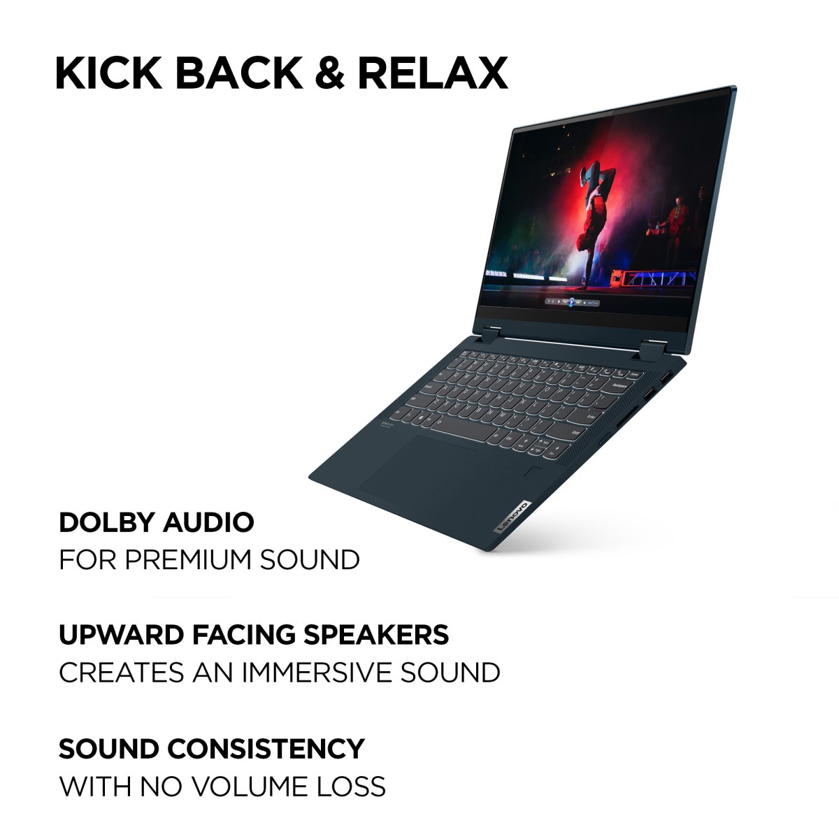 Lenovo IdeaPad Flex 5 14ITL05 Intel® Core™ i5 i5-1135G7 Hybrid (2-in-1) 35.6 cm (14") Touchscreen Full HD 8 GB DDR4-SDRAM 256 GB SSD Wi-Fi 6 (802.11ax) Windows 10 Home in S mode UK English Blue - Image 10