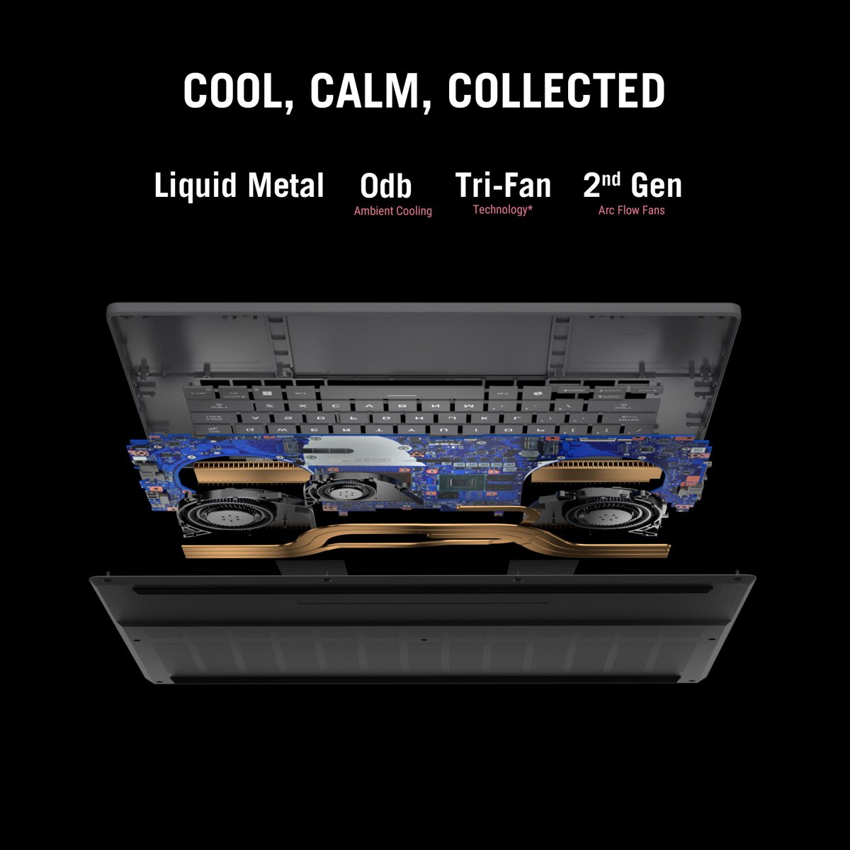 ASUS ROG Zephyrus G16 GA605WI-QR063W Copilot+ PC AMD Ryzen AI 9 HX 370 Laptop 40.6 cm (16") WQXGA 32 GB LPDDR5x-SDRAM 1 TB SSD NVIDIA GeForce RTX 4070 Wi-Fi 7 (802.11be) Windows 11 Home Black, Grey - Image 29