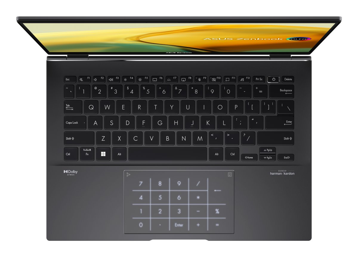ASUS Zenbook 14 OLED UM3402YA-KN151W AMD Ryzen™ 7 5825U Laptop 35.6 cm (14") 2.8K 16 GB LPDDR4x-SDRAM 1 TB SSD Wi-Fi 6E (802.11ax) Windows 11 Home Black - Image 6