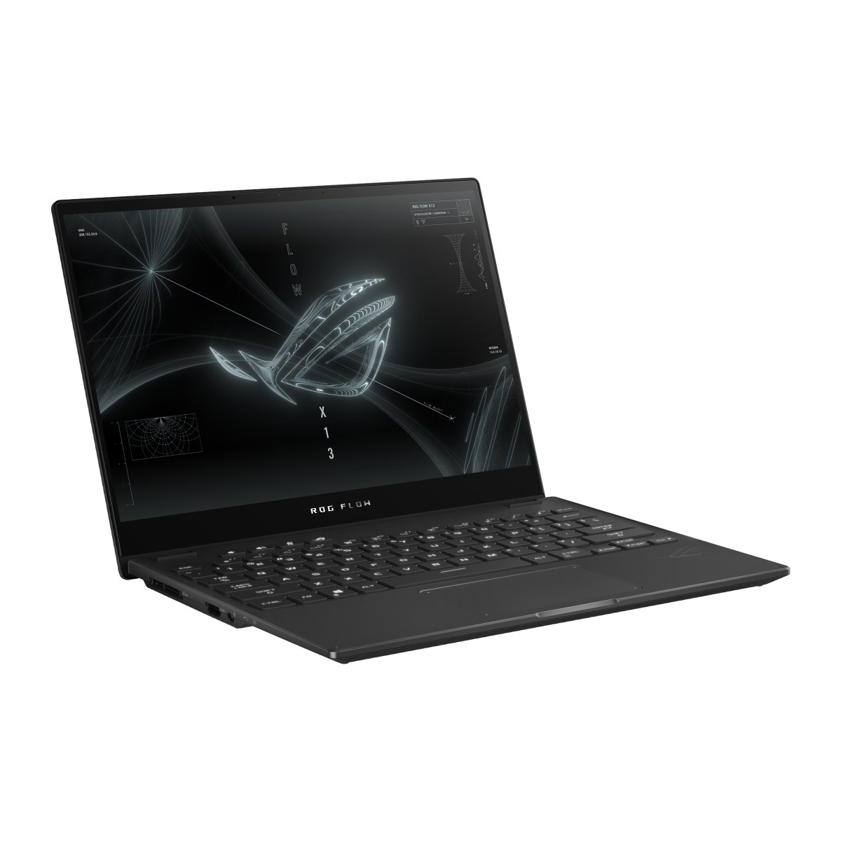 ASUS ROG Flow X13 GV301QE-K5121R AMD Ryzen™ 9 5980HS Hybrid (2-in-1) 34 cm (13.4") Touchscreen WQUXGA 16 GB LPDDR4x-SDRAM 1 TB SSD NVIDIA GeForce RTX 3050 Ti Wi-Fi 6 (802.11ax) Windows 10 Pro Black - Image 5