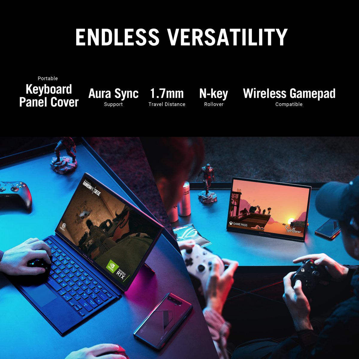 ASUS ROG Flow Z13 GZ301ZE-LC218W Intel® Core™ i9 i9-12900H Hybrid (2-in-1) 34 cm (13.4") Touchscreen WQUXGA 16 GB LPDDR5-SDRAM 1 TB SSD NVIDIA GeForce RTX 3050 Ti Wi-Fi 6E (802.11ax) Windows 11 Home Black - Image 20