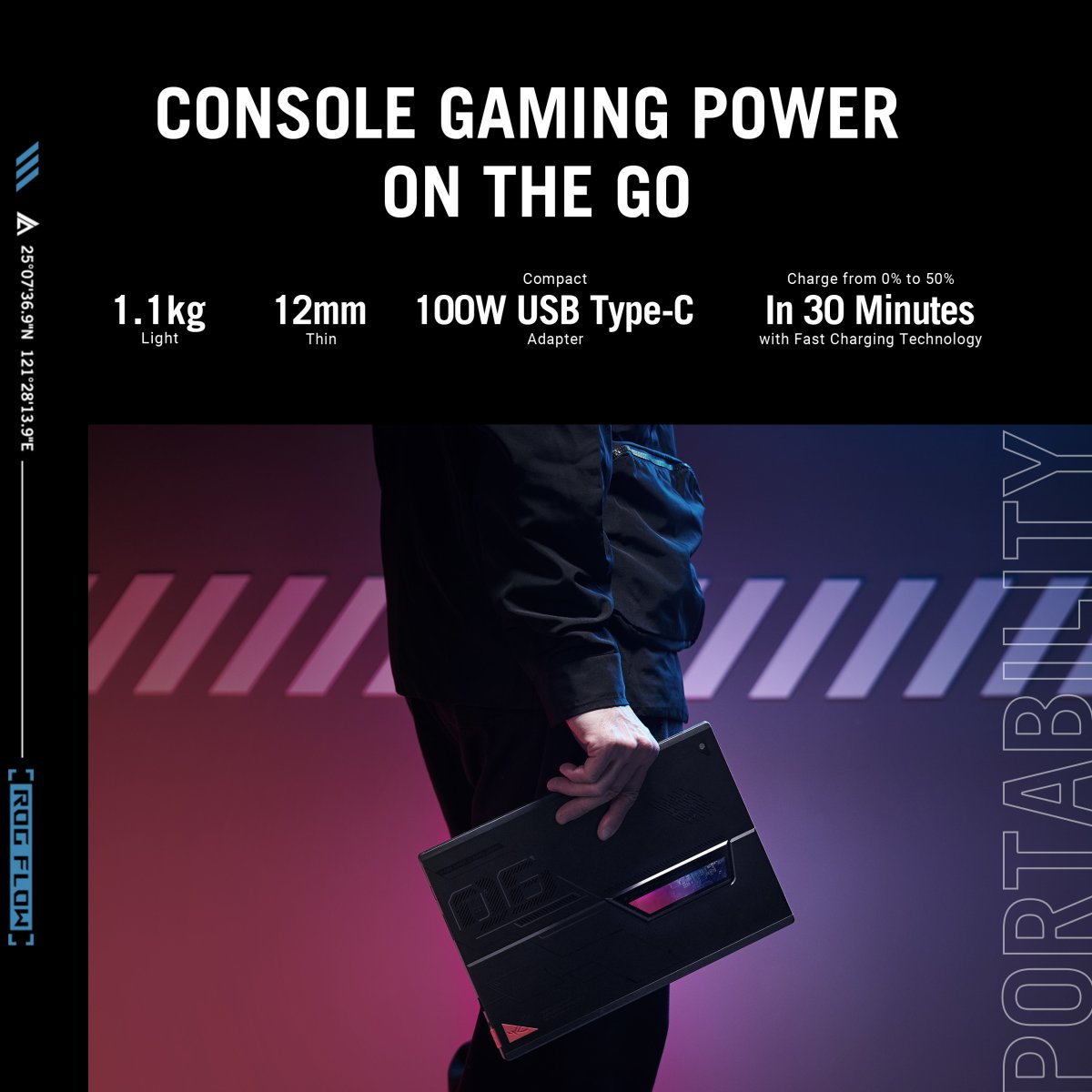 ASUS ROG Flow Z13 GZ301ZE-LC218W Intel® Core™ i9 i9-12900H Hybrid (2-in-1) 34 cm (13.4") Touchscreen WQUXGA 16 GB LPDDR5-SDRAM 1 TB SSD NVIDIA GeForce RTX 3050 Ti Wi-Fi 6E (802.11ax) Windows 11 Home Black - Image 19