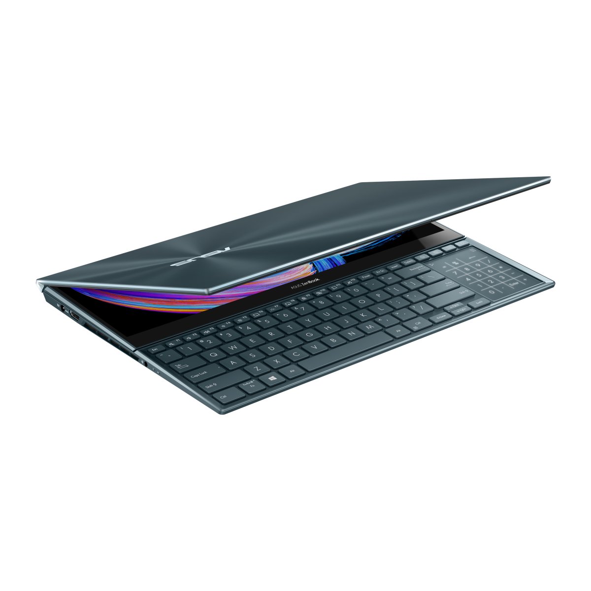 ASUS Zenbook Pro Duo 15 OLED UX582HS-H2010W Intel® Core™ i9 i9-11900H Laptop 39.6 cm (15.6") Touchscreen 4K Ultra HD 32 GB DDR4-SDRAM 1 TB SSD NVIDIA GeForce RTX 3080 Wi-Fi 6 (802.11ax) Windows 11 Home Blue - Image 4
