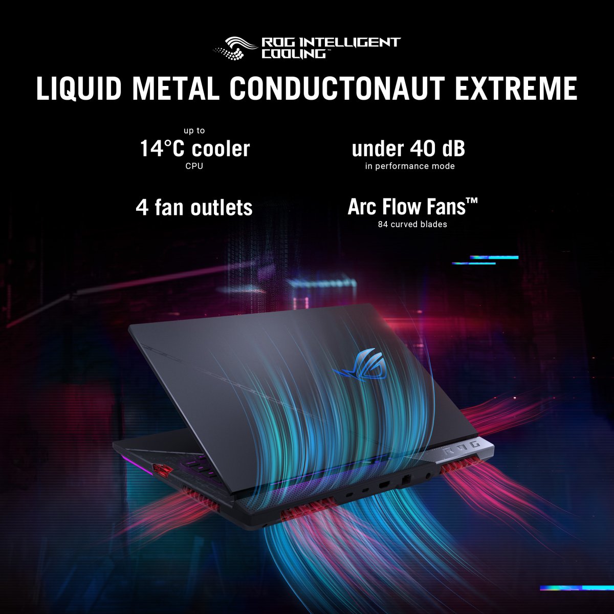 ASUS ROG Strix SCAR 15 G533ZW-LN148W Intel® Core™ i9 i9-12900H Laptop 39.6 cm (15.6") Wide Quad HD 16 GB DDR5-SDRAM 2 TB SSD NVIDIA GeForce RTX 3070 Ti Wi-Fi 6E (802.11ax) Windows 11 Home Black - Image 11