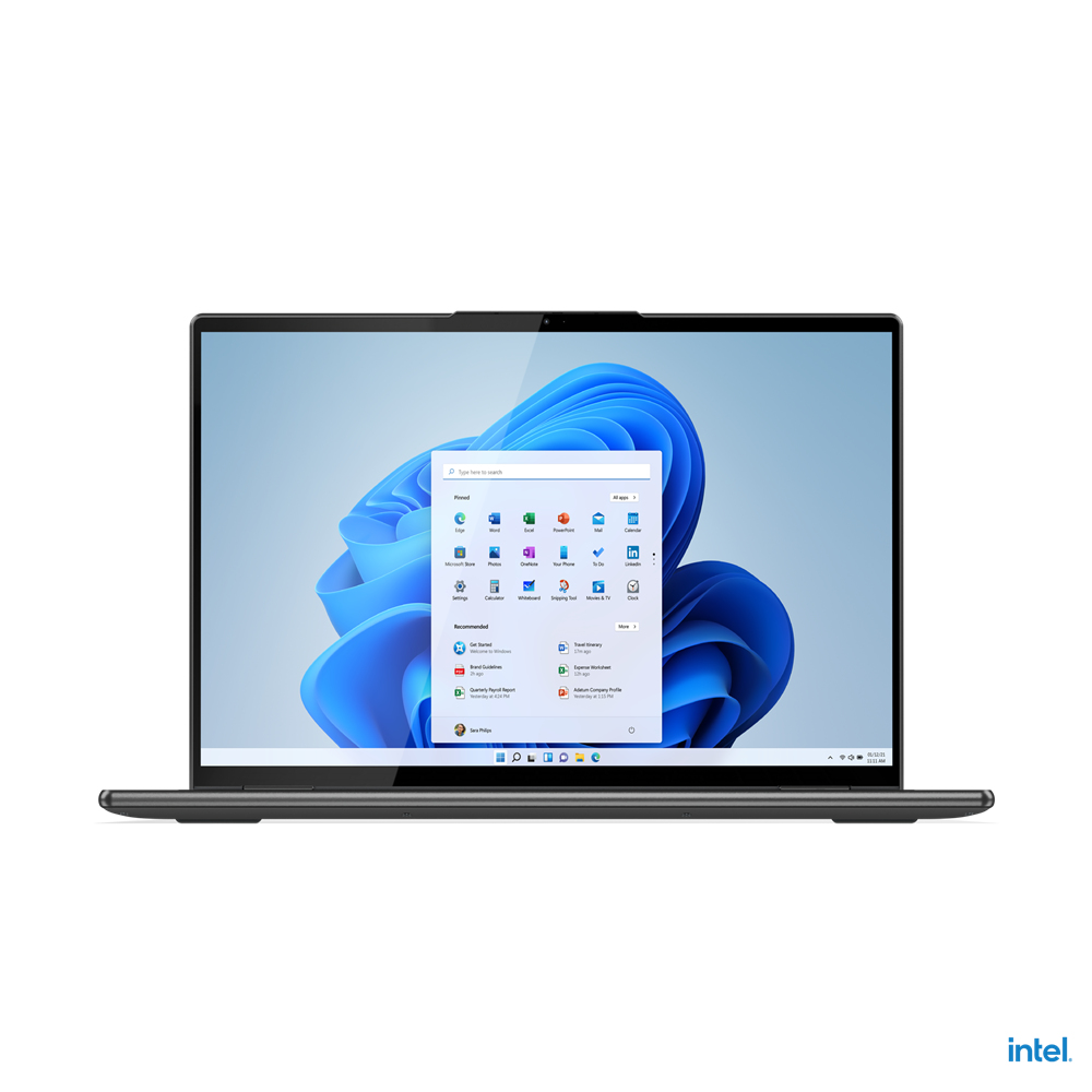 Lenovo Yoga 7 16IAH7 Intel® Core™ i7 i7-12700H Hybrid (2-in-1) 40.6 cm (16") Touchscreen 2.5K 16 GB LPDDR5-SDRAM 512 GB SSD Intel Arc A370M Wi-Fi 6E (802.11ax) Windows 11 Home UK English Grey - Image 5
