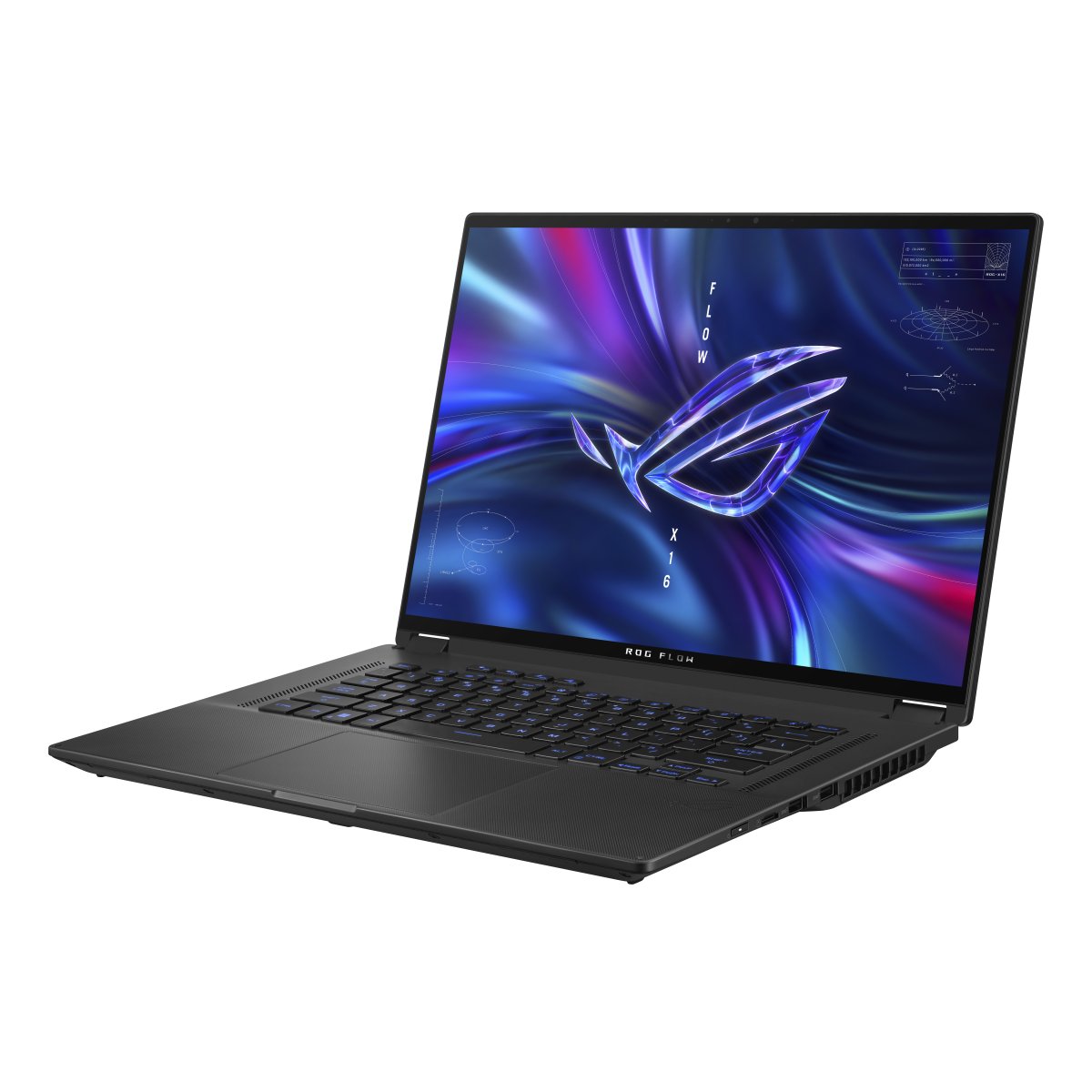 ASUS ROG Flow X16 GV601RW-M5039W laptop AMD Ryzen™ 9 6900HS Hybrid (2-in-1) 40.6 cm (16") Touchscreen WQXGA 32 GB DDR5-SDRAM 1 TB SSD NVIDIA GeForce RTX 3070 Ti Wi-Fi 6E (802.11ax) Windows 11 Home Grey - Image 3