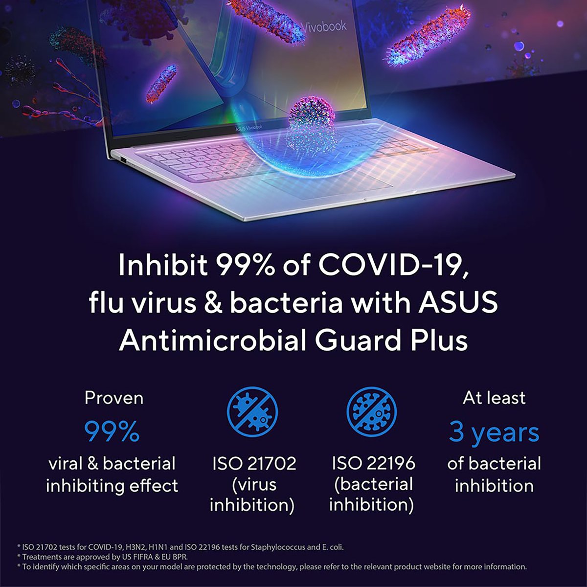 ASUS Vivobook 17 X1704VA-AU674W Intel® Core™ i3 i3-1315U Laptop 43.9 cm (17.3") Full HD 8 GB DDR4-SDRAM 512 GB SSD Wi-Fi 6 (802.11ax) Windows 11 Home Silver - Image 8