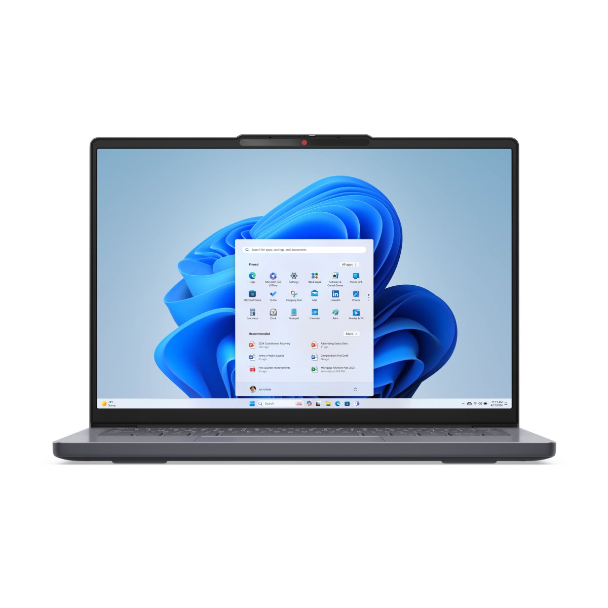 Lenovo IdeaPad Slim 3 14ARP10 AMD Ryzen™ 7 Laptop 35.6 cm (14") WUXGA 16 GB DDR5-SDRAM 1 TB SSD Wi-Fi 7 (802.11be) Windows 11 Home in S mode English Grey - Image 6