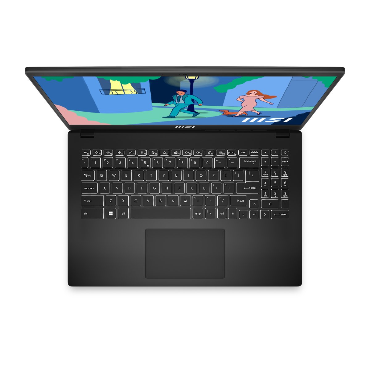 MSI Modern 15 B7M-086UK AMD Ryzen™ 7 7730U Laptop 39.6 cm (15.6") Full HD 8 GB DDR4-SDRAM 512 GB SSD Wi-Fi 6E (802.11ax) Windows 11 Home Black - Image 9