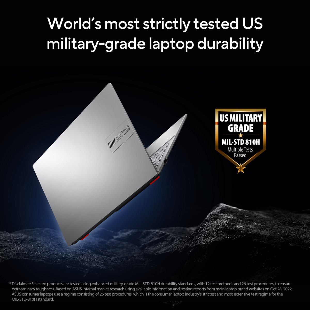 ASUS Vivobook Go 15 E1504FA-BQ4978W AMD Athlon Silver 10 Laptop 39.6 cm (15.6") Full HD 8 GB LPDDR5-SDRAM 128 GB SSD Wi-Fi 6E (802.11ax) Windows 11 Home Black - Image 12