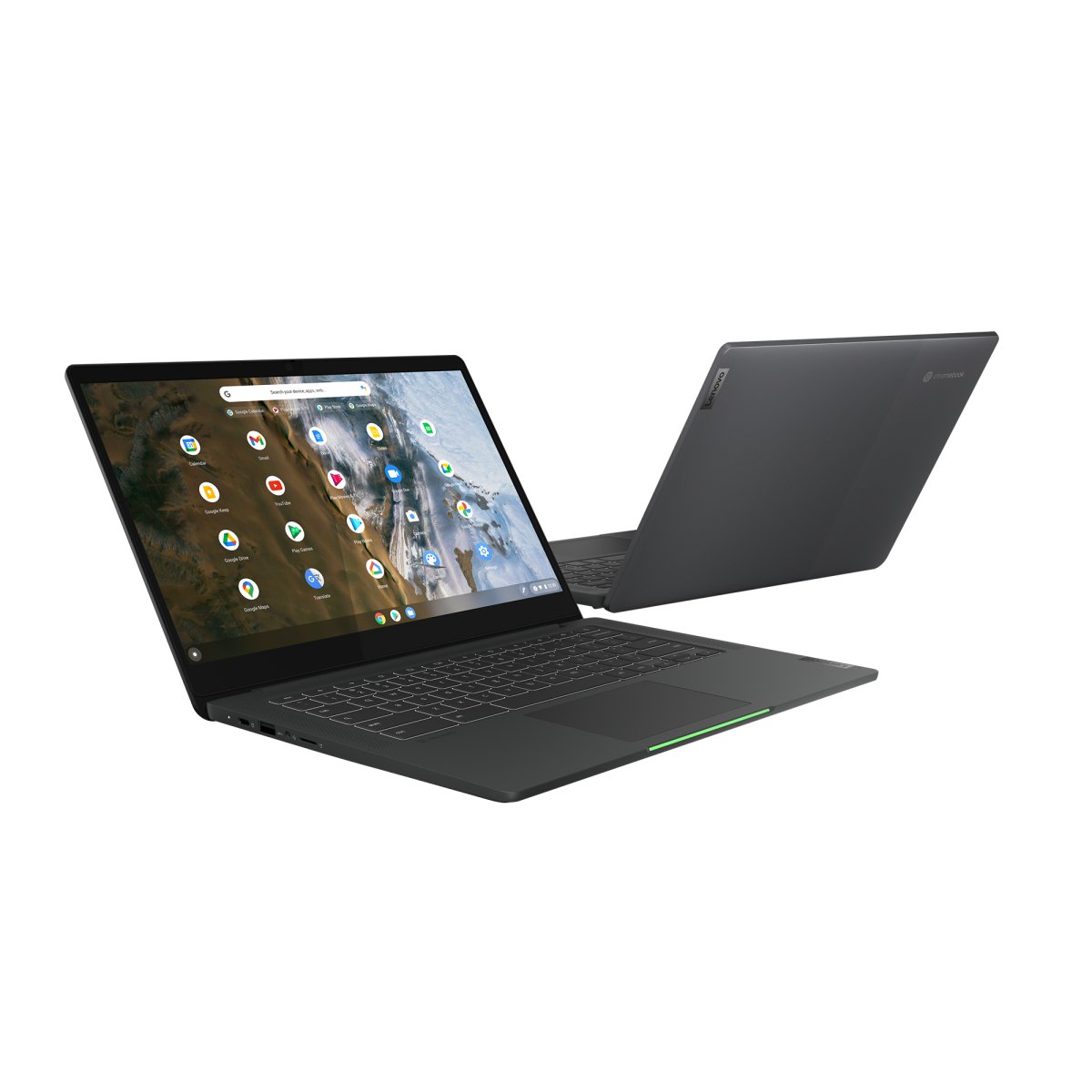 Lenovo IdeaPad 5 Chrome 14ITL6 Intel® Core™ i5 i5-1135G7 Chromebook 35.6 cm (14") Touchscreen Full HD 8 GB LPDDR4x-SDRAM 256 GB SSD Wi-Fi 6 (802.11ax) ChromeOS UK English Grey - Image 8