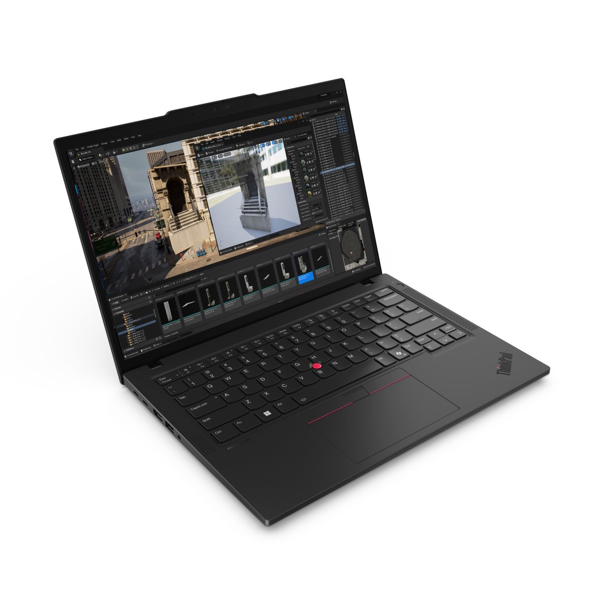 Lenovo ThinkPad P14s Gen 5 (AMD) AMD Ryzen™ 7 PRO 8840HS Mobile workstation 35.6 cm (14") Touchscreen WUXGA 32 GB DDR5-SDRAM 1 TB SSD Wi-Fi 6E (802.11ax) Windows 11 Pro UK English Black - Image 9