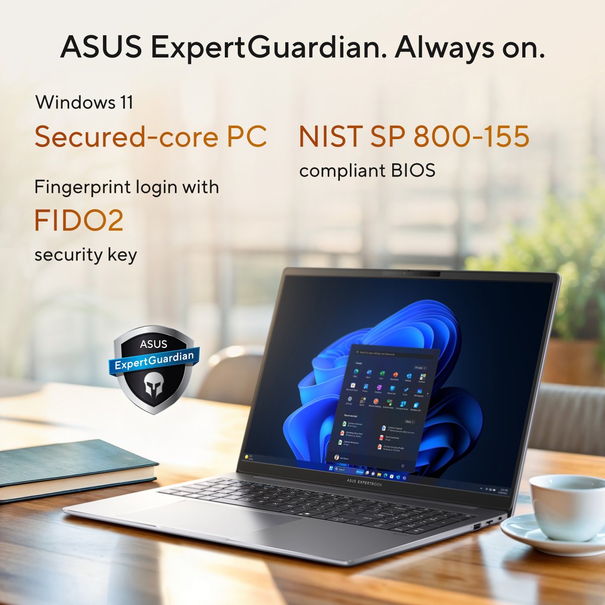 ASUS ExpertBook P3 PM3606CK-R731X AMD Ryzen™ AI 7 350 Laptop 40.6 cm (16") WUXGA 32 GB DDR5-SDRAM 1 TB SSD Wi-Fi 7 (802.11be) Windows 11 Pro Grey - Image 16