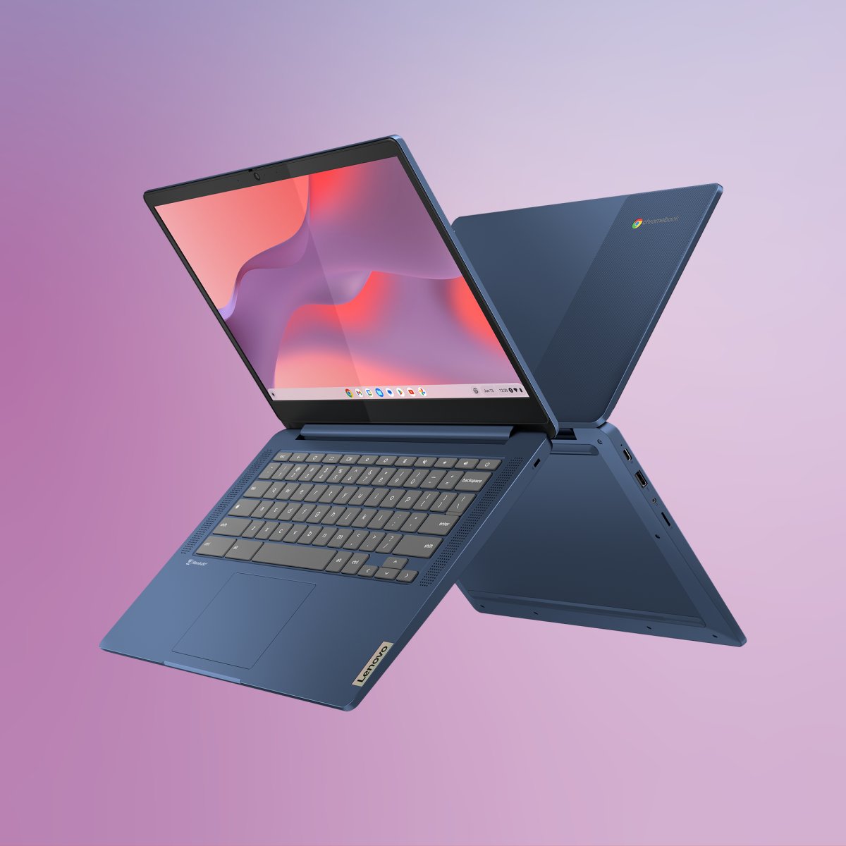 Lenovo IdeaPad Slim 3 14inch FHD MediaTek Kompanio 520 8GB RAM 128GB eMMC Chromebook Abyss Blue - Image 9