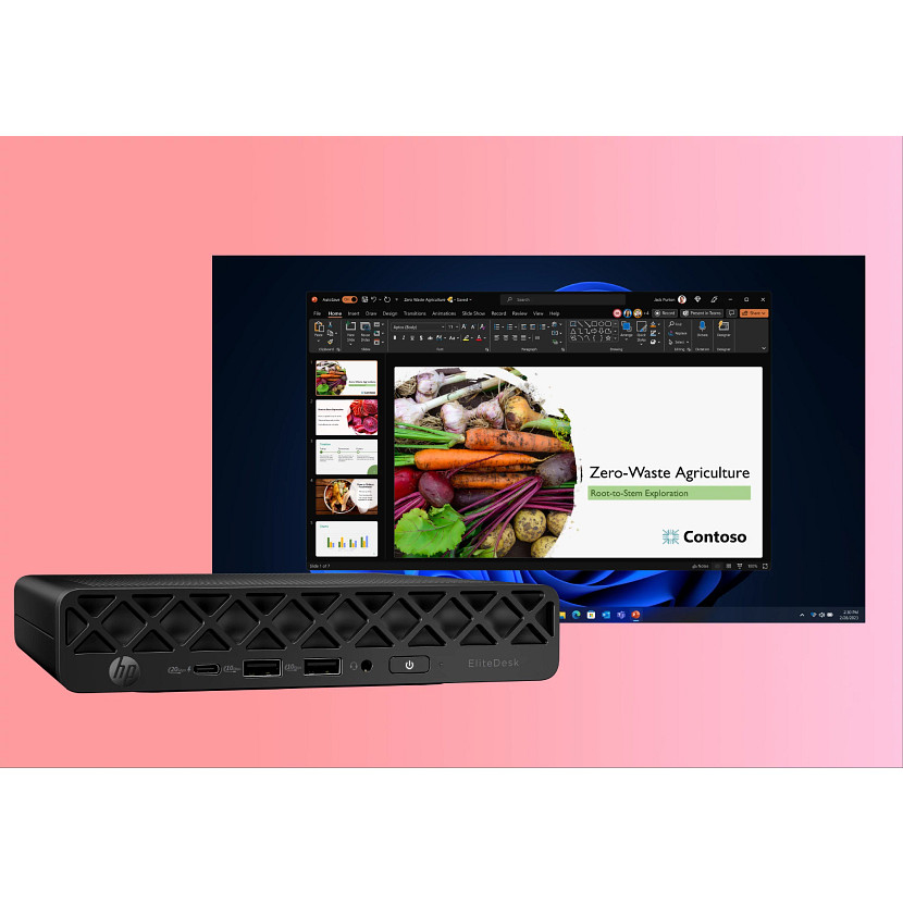 HP EliteDesk 8 Mini G1i AI Intel Core Ultra 7 265T 16 GB DDR5-SDRAM 512 GB SSD Windows 11 Pro Mini PC AI PC Black - Image 10