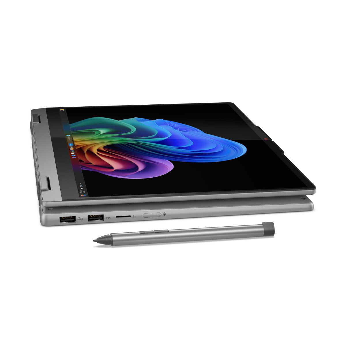 Lenovo IdeaPad 5 2-in-1 14Q8X9 Copilot+ PC Snapdragon X1-26-100 Hybrid (2-in-1) 35.6 cm (14") Touchscreen WUXGA 16 GB LPDDR5x-SDRAM 1 TB SSD Wi-Fi 7 (802.11be) Windows 11 Home English Grey - Image 17