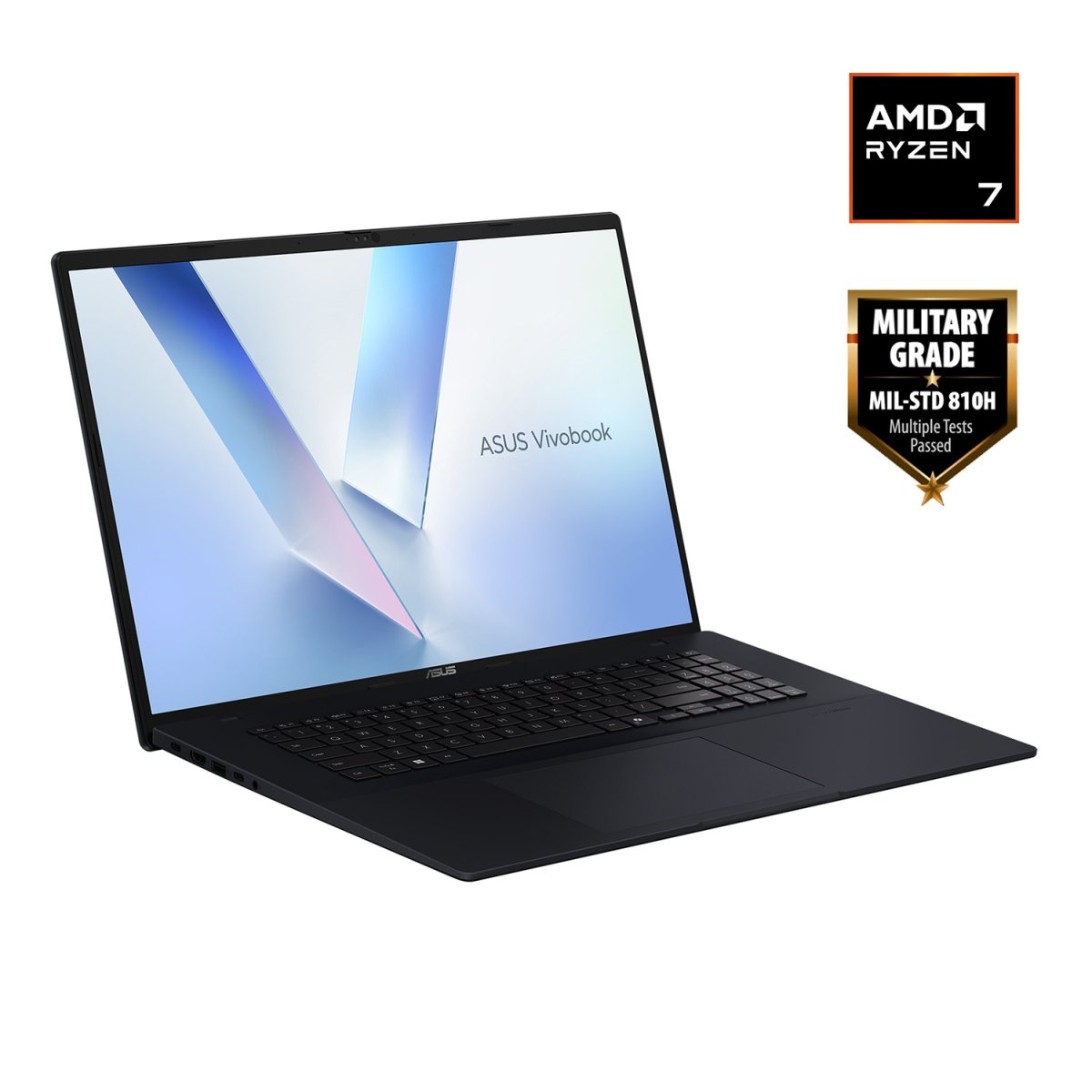 ASUS Vivobook 18 M1807GA-S8012W AMD Ryzen™ AI 5 430 Laptop 45.7 cm (18") WUXGA 16 GB DDR5-SDRAM 1 TB SSD Wi-Fi 6 (802.11ax) Windows 11 Home Blue - Image 11