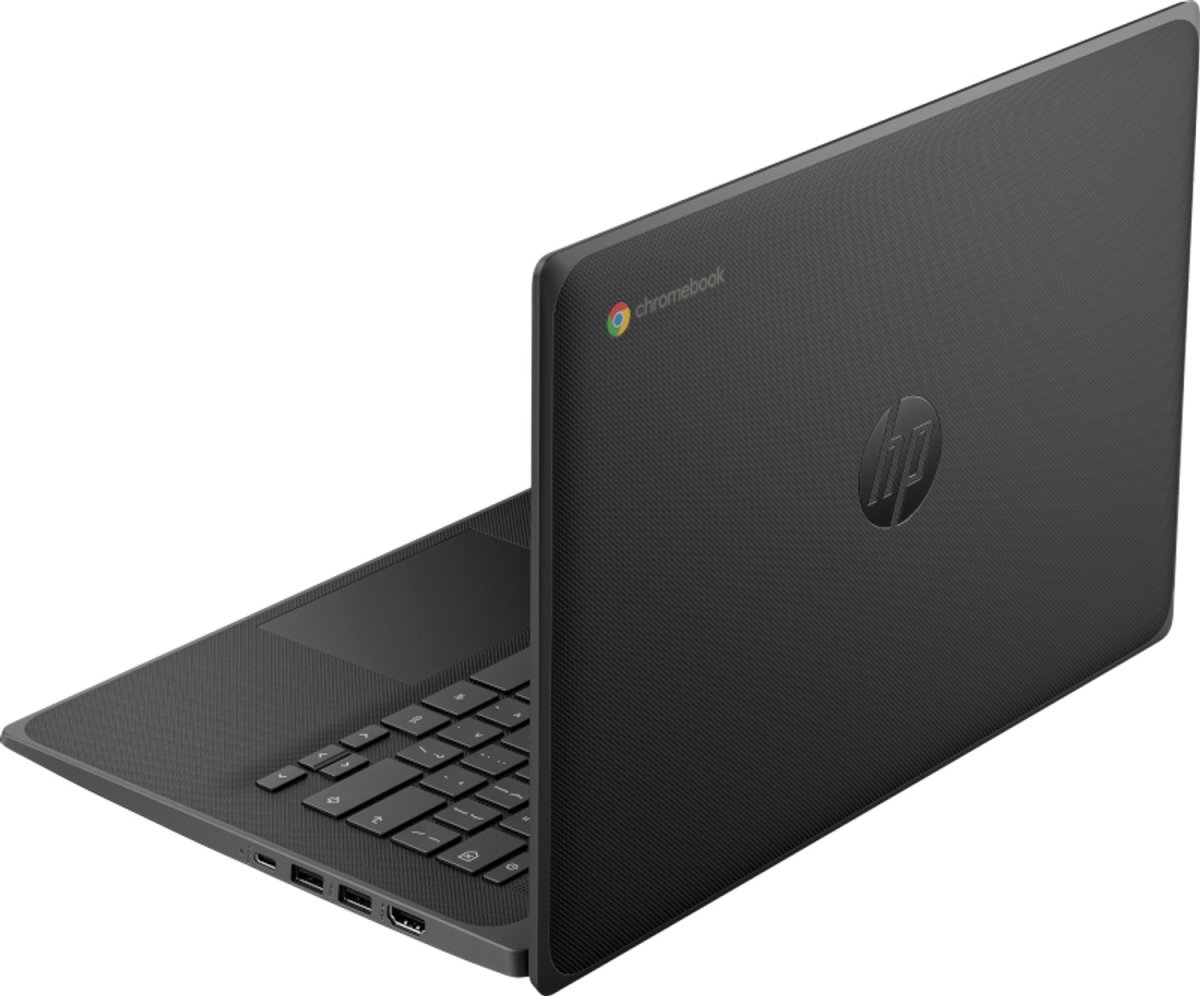 HP Fortis G1i 14 Chromebook Intel® N N150 35.6 cm (14") Touchscreen HD 4 GB LPDDR5-SDRAM 32 GB eMMC Wi-Fi 6 (802.11ax) ChromeOS Black - Image 2