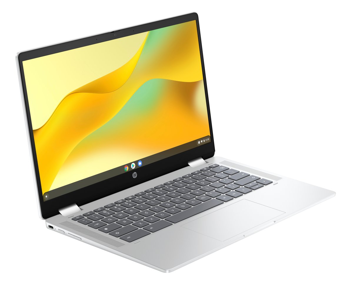 HP Chromebook x360 14b-cd0001na 14-inch FHD Touchscreen Intel N200 8GB 128GB eUFS ChromeOS Silver - Image 3