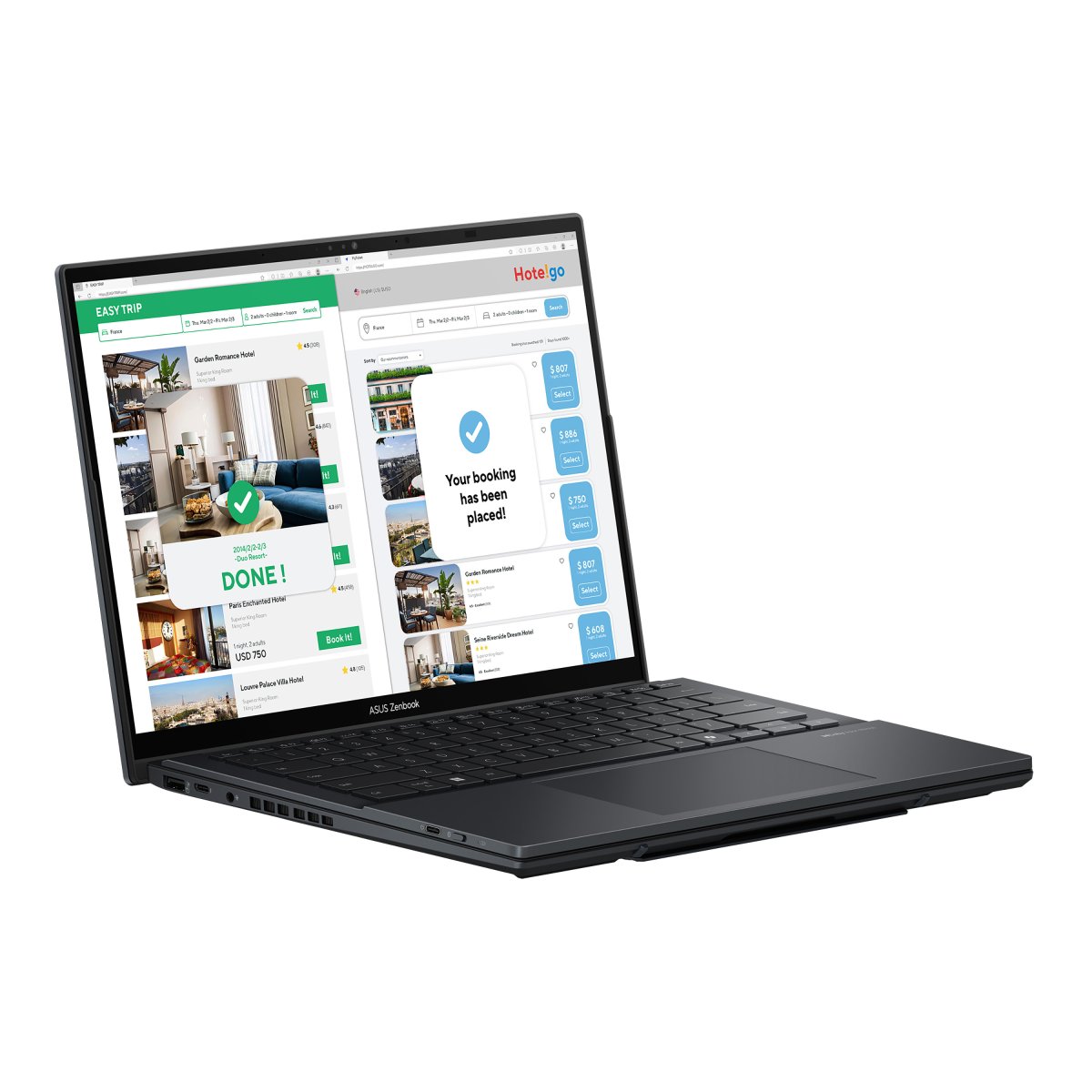 ASUS Zenbook Duo UX8406CA-QL135W Intel Core Ultra 7 255H Hybrid (2-in-1) 35.6 cm (14") Touchscreen WUXGA 16 GB LPDDR5x-SDRAM 1 TB SSD Wi-Fi 7 (802.11be) Windows 11 Home Grey - Image 3