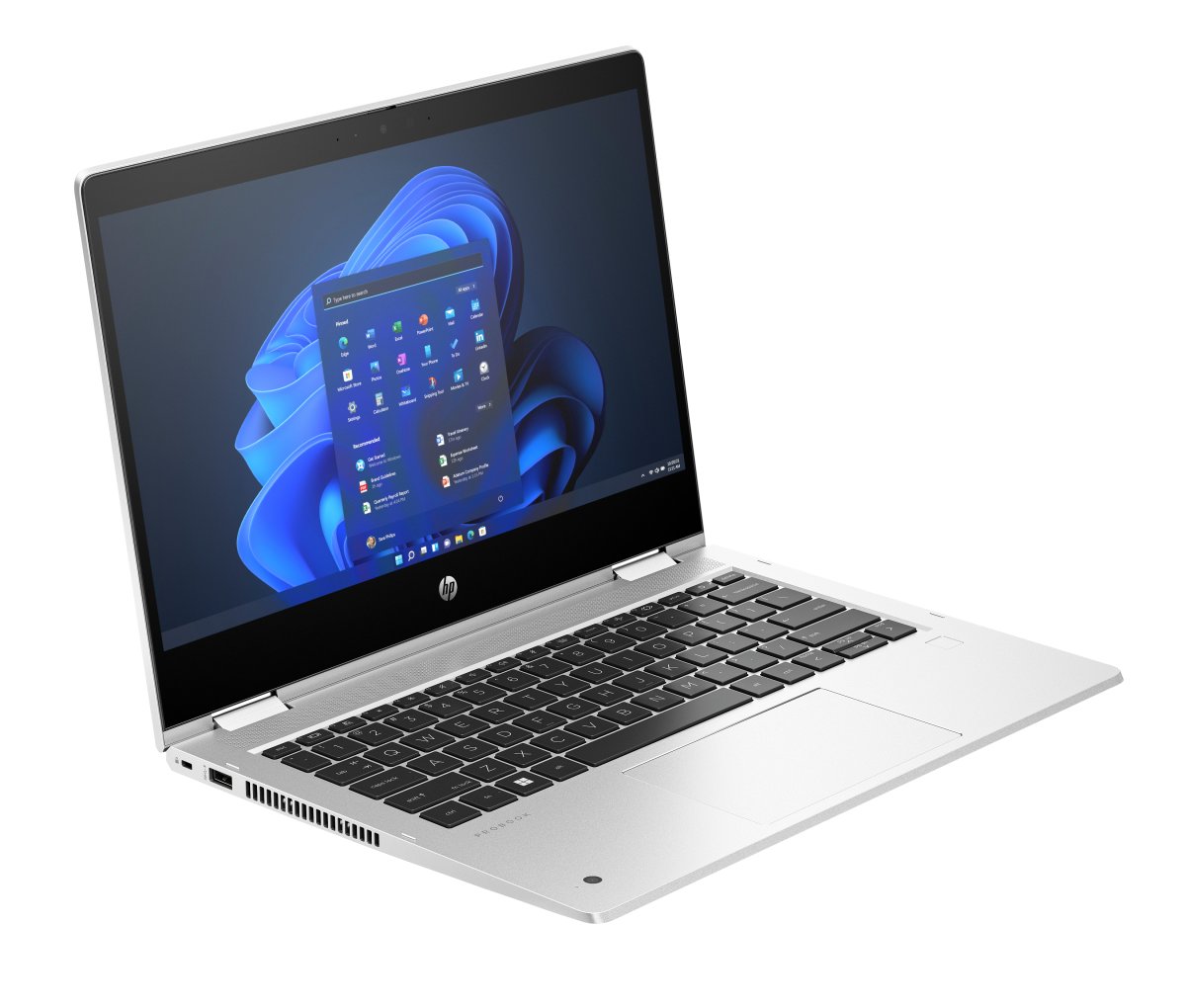 HP Pro x360 435 G10 AMD Ryzen™ 5 7530U Hybrid (2-in-1) 13.3" Touchscreen Full HD 8 GB DDR4-SDRAM 256 GB SSD Wi-Fi 6E (802.11ax) Windows 11 Pro Silver - Image 3